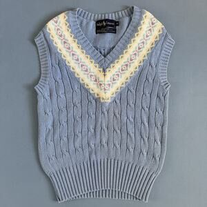 Ralph Lauren Blue V-Neck Sweater Vest